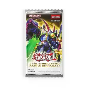 Yu-Gi-Oh Doom of Dimensions Booster Pack – Prestige TCG UK